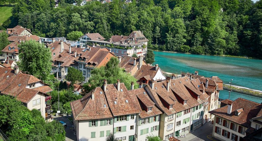 Panoramic view of Berne, Switzerland